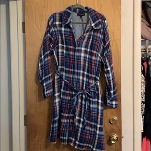 Lane Bryant flannel dress